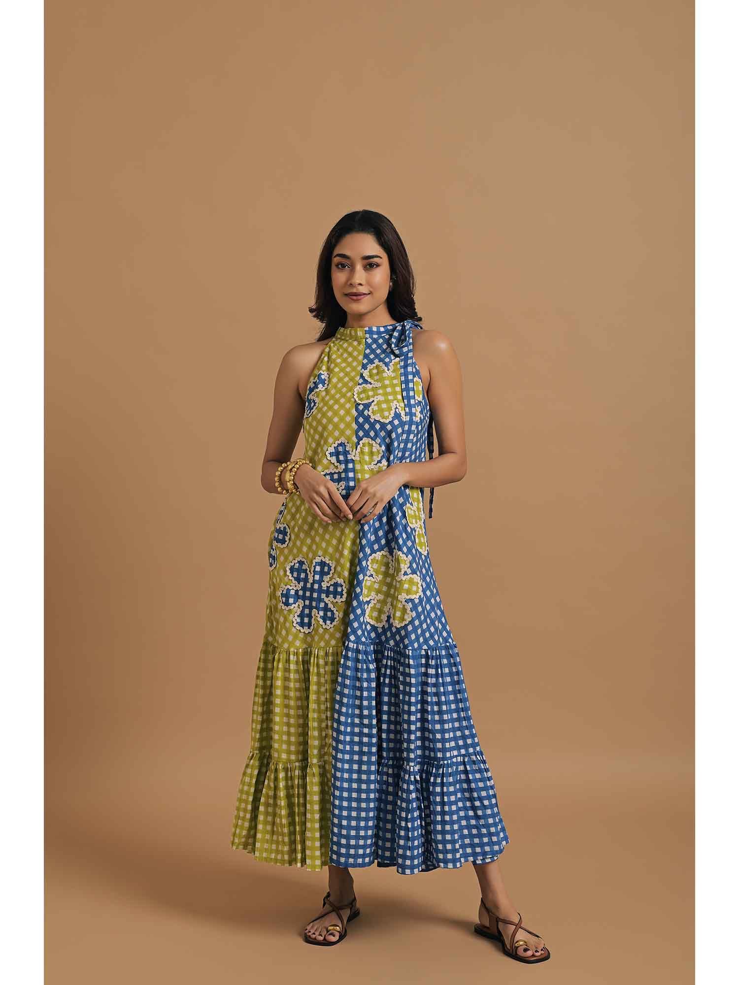 km label Green Tira Maxi Dress-picture-21