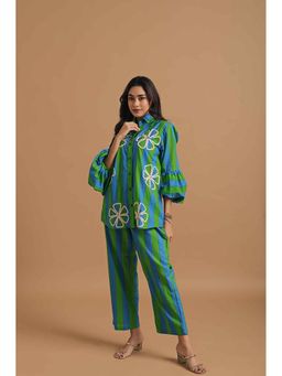 KM Label - Green Keya Co-Ord (Set of 2)