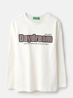 United Colors of Benetton - Regular Fit Round Neck Printed T-shirt