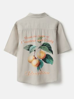 United Colors of Benetton - Regular Fit Fruit Farm Striper Shirt