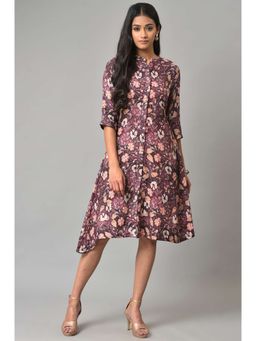 W - Pink Floral Dress