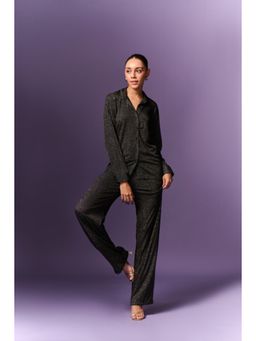 EMBLAZE - Black Shimmer Co-Ord (Set of 2)