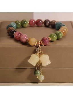 Amorenmore - Eternal Harmony Multicolor 6Mm Beaded Gemstone Bracelet
