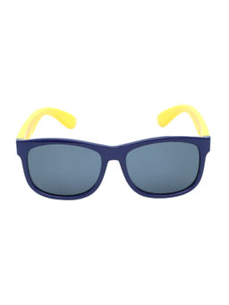 Spiky - Navy Frame Grey Polarised Lens Wayfarer Sunglasses