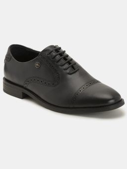 Arrow - Dagger Black Brogues for Men