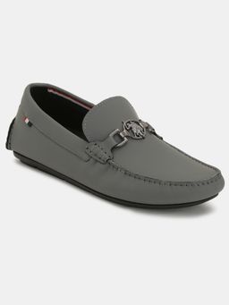 U.S. POLO ASSN. - Quincy Grey Casual Loafers for Men