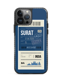 DailyObjects - Surat City Tag Stride 2.0 Case Cover For iPhone 13 Pro-6.1-inch