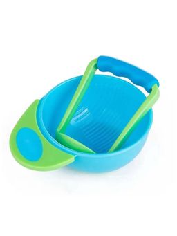 Safe-O-Kid - Bpa-Free Baby Feeding Grinding Bowl- Multi-Color (0-36 Months)
