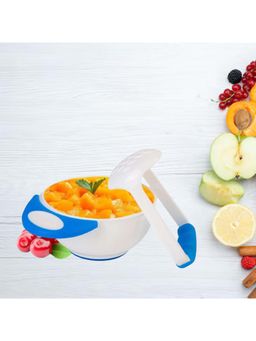 Safe-O-Kid - Bpa-Free Baby Feeding Grinding Bowl- Blue (0-36 Months)