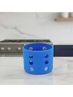 Safe-O-Kid - Silicone Baby Feeding Bottle Cover- Blue (Pack of 2) (0-36 Months)