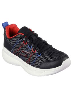 SKECHERS - Boys Snap Sprints 2.0 Vargon Black Casual Shoes