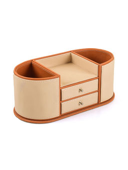 ICHKAN - Axis 2.0 Office Table Organiser Beige