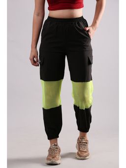 The Dance Bible - Women Urban Dance Pants Mesh Panel Pocket Joggers