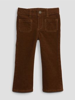 GAP - Girls Brown Mid-Rise Regular Fit Corduroy Jeans