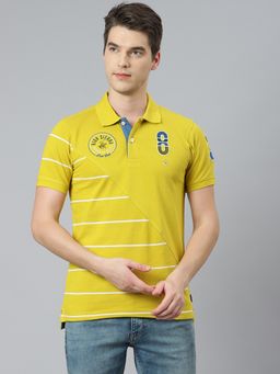 Beverly Hills Polo Club - Steep Terrain Yellow Polo T-shirt