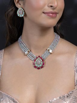 Joules By Radhika - Chandrika Necklace Set
