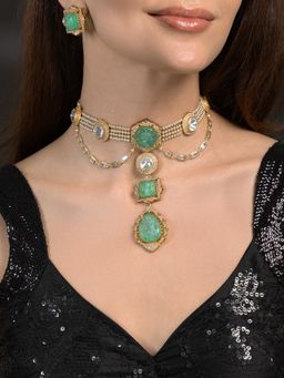 Joules By Radhika - Hemisha Necklace Set