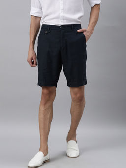 Rare Rabbit - Camer Navy Shorts