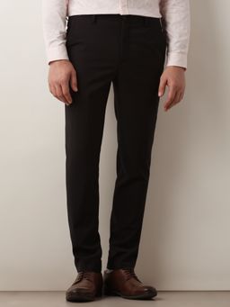 Selected - Black Mid Rise Trousers