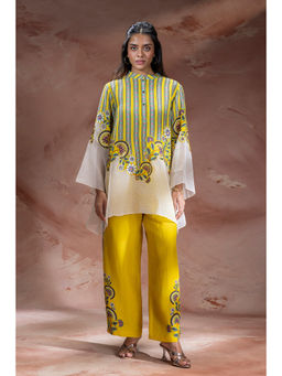 Soup by Sougat Paul - Nooma Yellow Kurta With Pant
