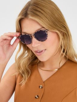 Accessorize London - Womens Grey Round Sunglasses