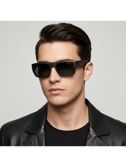 Vintage - Unisex Square Grey Lens Sunglasses (55)