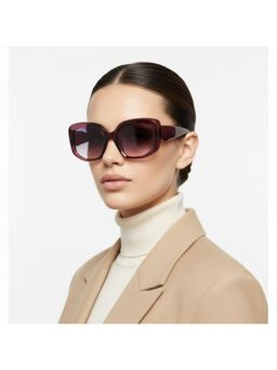 Vintage - Unisex Butterfly Purple Lens Sunglasses (53)