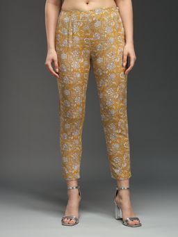 PINKSKY - Cotton Jaal Floral Printed Pant