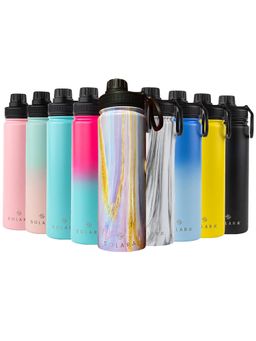 Solara - Insulated Water Bottle, Yellow- 650ML