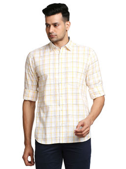 ColorPlus - Medium Yellow Casual Shirt