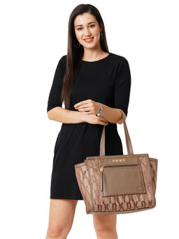 DKNY - Iconic Range Taupe Soft Tote