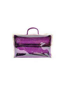 SG By Sonia Gulrajani - Purple Raw Silk Bangle Organiser