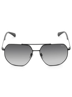 Police - Men Black Metal Frame and Grey Colored Lens Sunglasses - Spln15K 61 530P