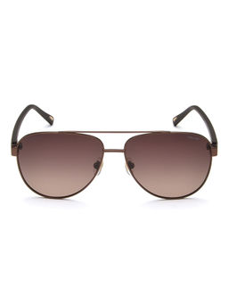 Police - Men Brown Metal Frame and Brown Colored Lens Sunglasses - Spln68K 58 8F4P