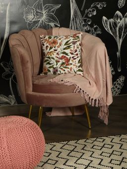 Sashaa World - Vibrant Flora Cushion (18x18 inches)