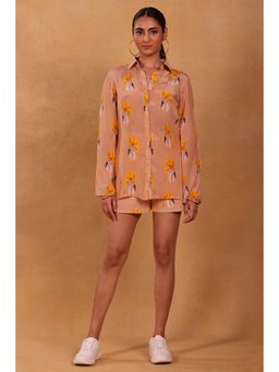 Masaba - Oatmeal Florist Shorts (Set of 2)