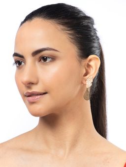 Sukkhi - Stainless Steel Butterfly Dangler Earring for Women