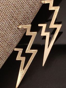 Abdesigns - Elegant Gold Plated Drop Earrings Gold