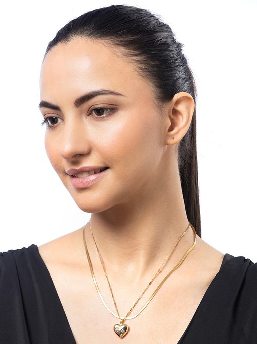 Sukkhi Stainless Steel Chain Necklace Jewellery for Women