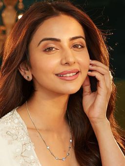 Accessher - Gold Plated Dazzling Stones Embellished Contemporary Necklace for Women