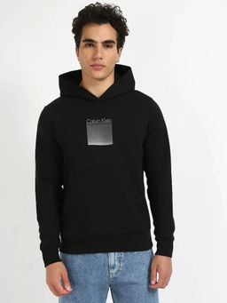 Calvin Klein - Men Regular Fit Cotton Black Sweatshirt