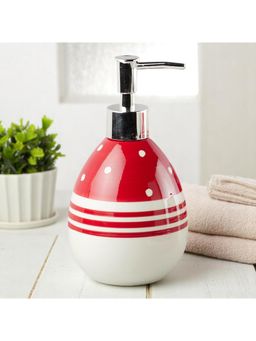 Kookee - Ceramic Soap Dispensers, (Art10159-Sd) Red