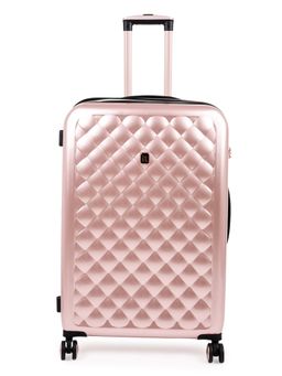 it luggage - Fashionista Glossy Rose Gold Large 28 Inches Expandable Hardsided TSA Trolley Bag
