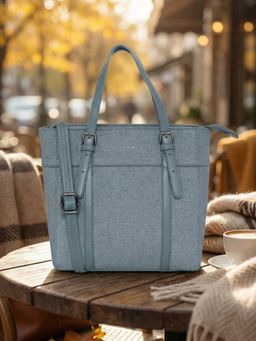 ESBEDA - Blue Colour Athena Elegant Handbag with Detachable Strap For Women's (Medium)