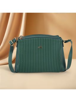 Metro - Green Textured Sling Bag