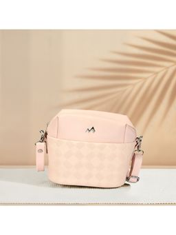 Metro - Pink Textured Sling Bag