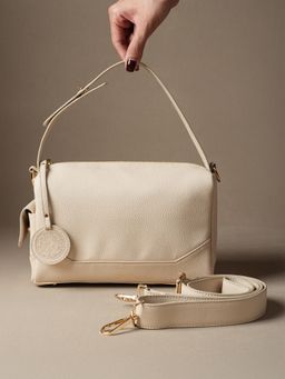 Theater - Bonbon Cream Shoulder Bag with Detachable Strap (One Size)