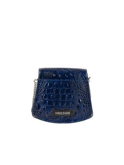 Hidesign - Zuzu Genuine Leather Women's Blue Sling Bag