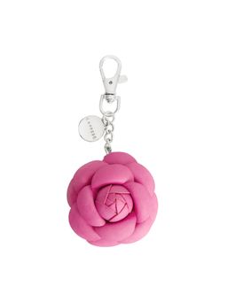 Caprese - Women Pink Rose Flower Purse Hook For Handbags | 2-In-1 Detachable Able Hanger