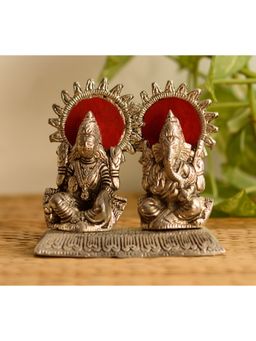 eCraftIndia - Metal Lakshmi Ganesh Murti